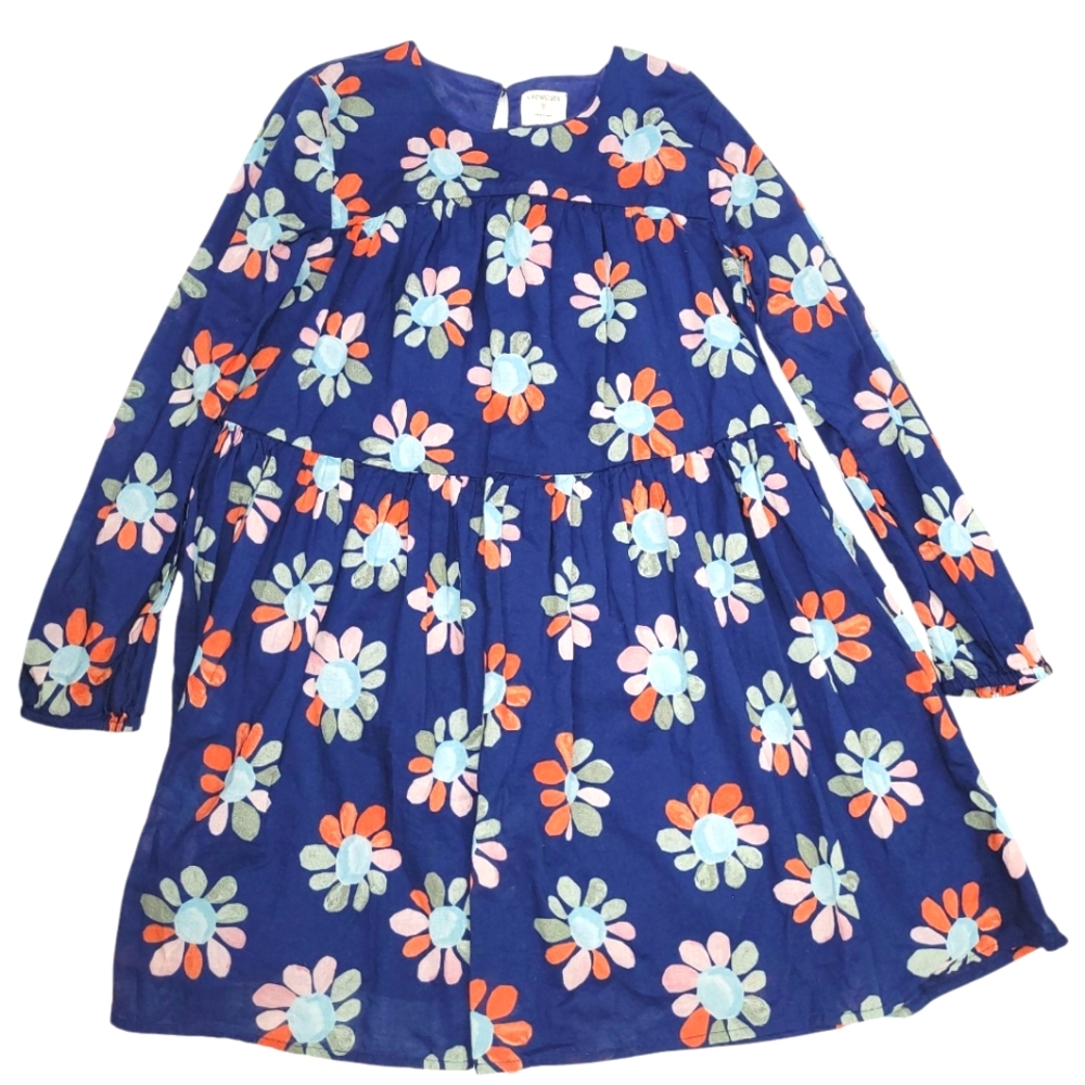 CREWCUTS Girls Floral Lightweight Cotton Dress